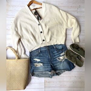 Banana Republic cotton cardigan